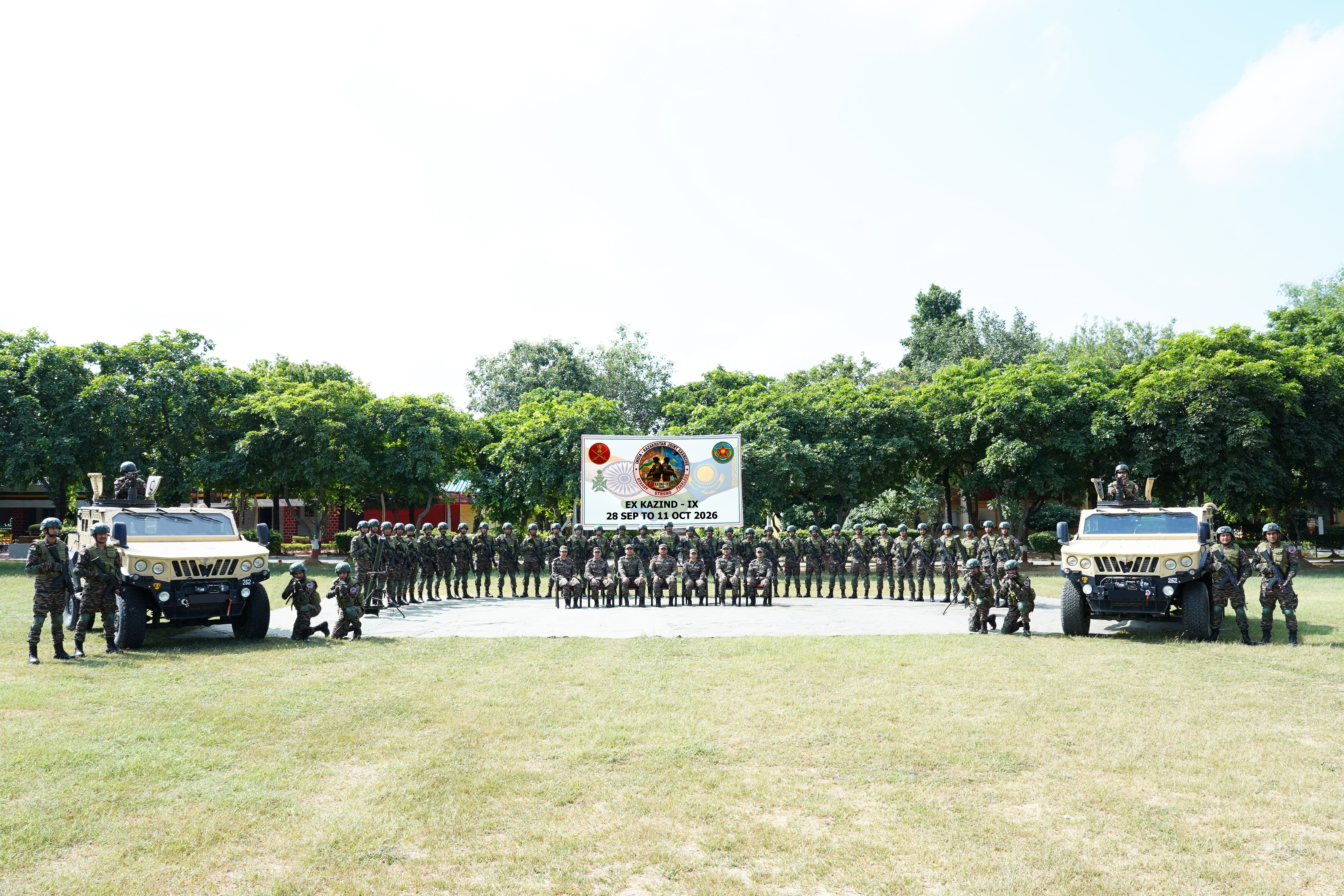 Indian Armed Forces Contingent Leaves for Joint Military Exercise Kazind-2026